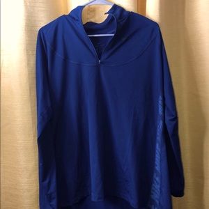 three quarter zip, long sleeve, workout shirt